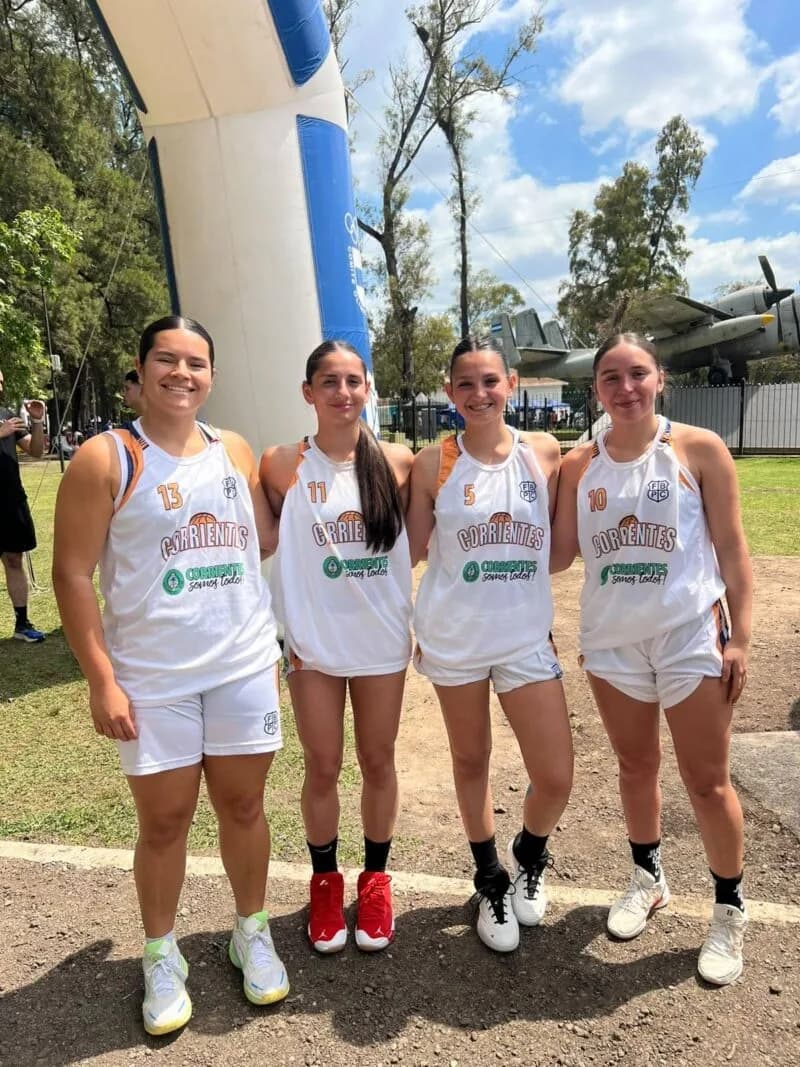 JUAR 2026: Corrientes arrancó su participación en el básquet 3×3