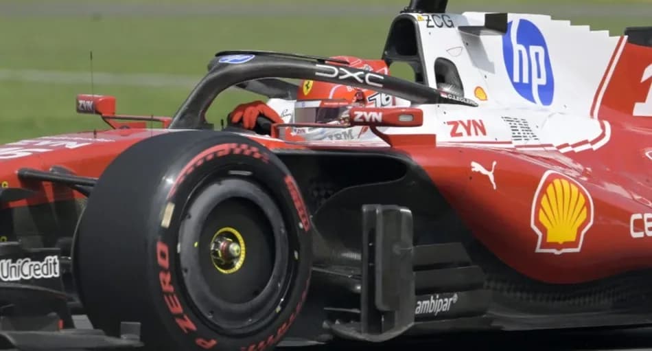 Charles Leclerc lideró la primera práctica del GP de México en una sesión plagada de rookies y sin Franco Colapinto