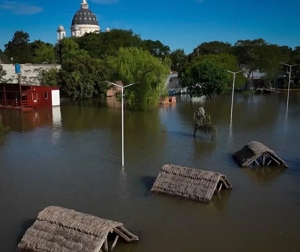 En Corrientes hay 1.673 evacuados y esperan el descenso del Paraná