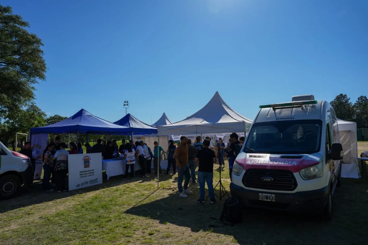 Corrientes Cerca llevó servicios y asistencia integral a los vecinos de Paso de la Patria