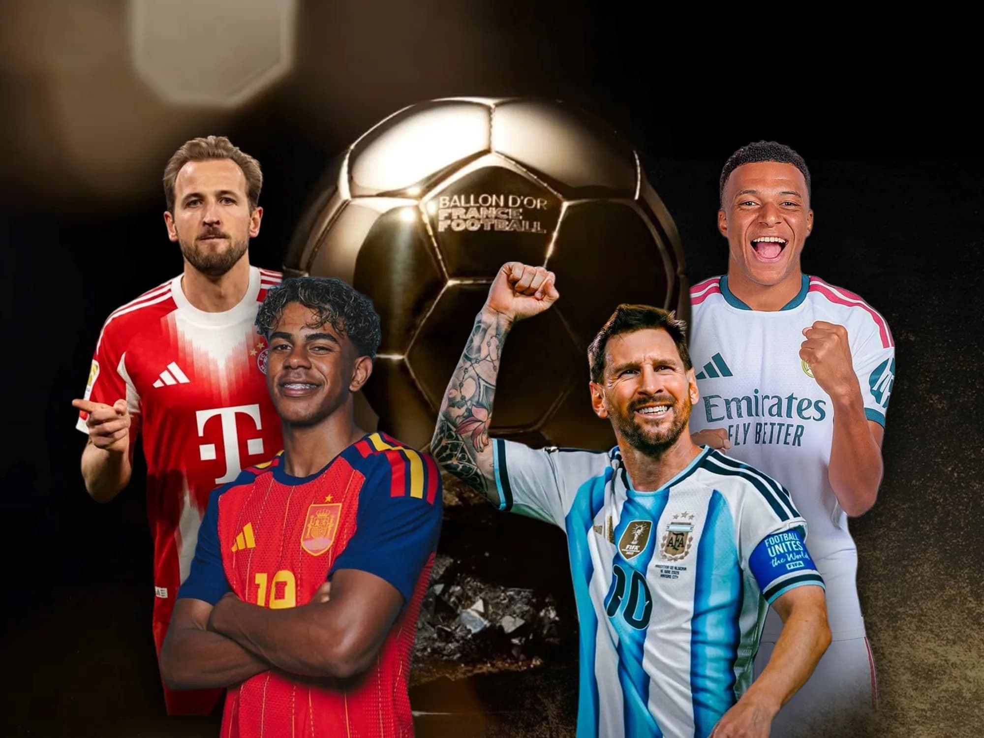 Se conocieron los votos del Balón de Oro: ¿a cuánto quedó Messi de Harry Kane?