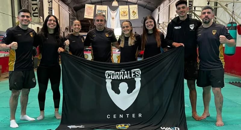 El team del Corrales Center se muestra en Paraguay