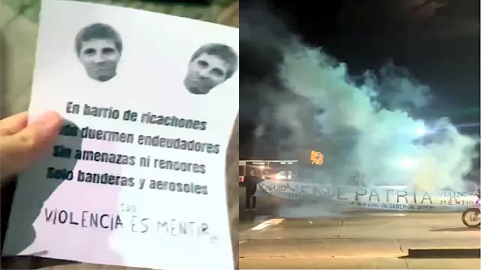 Escracharon a Luis Caputo en la puerta del Country Newman, donde vive: "Endeudadores"