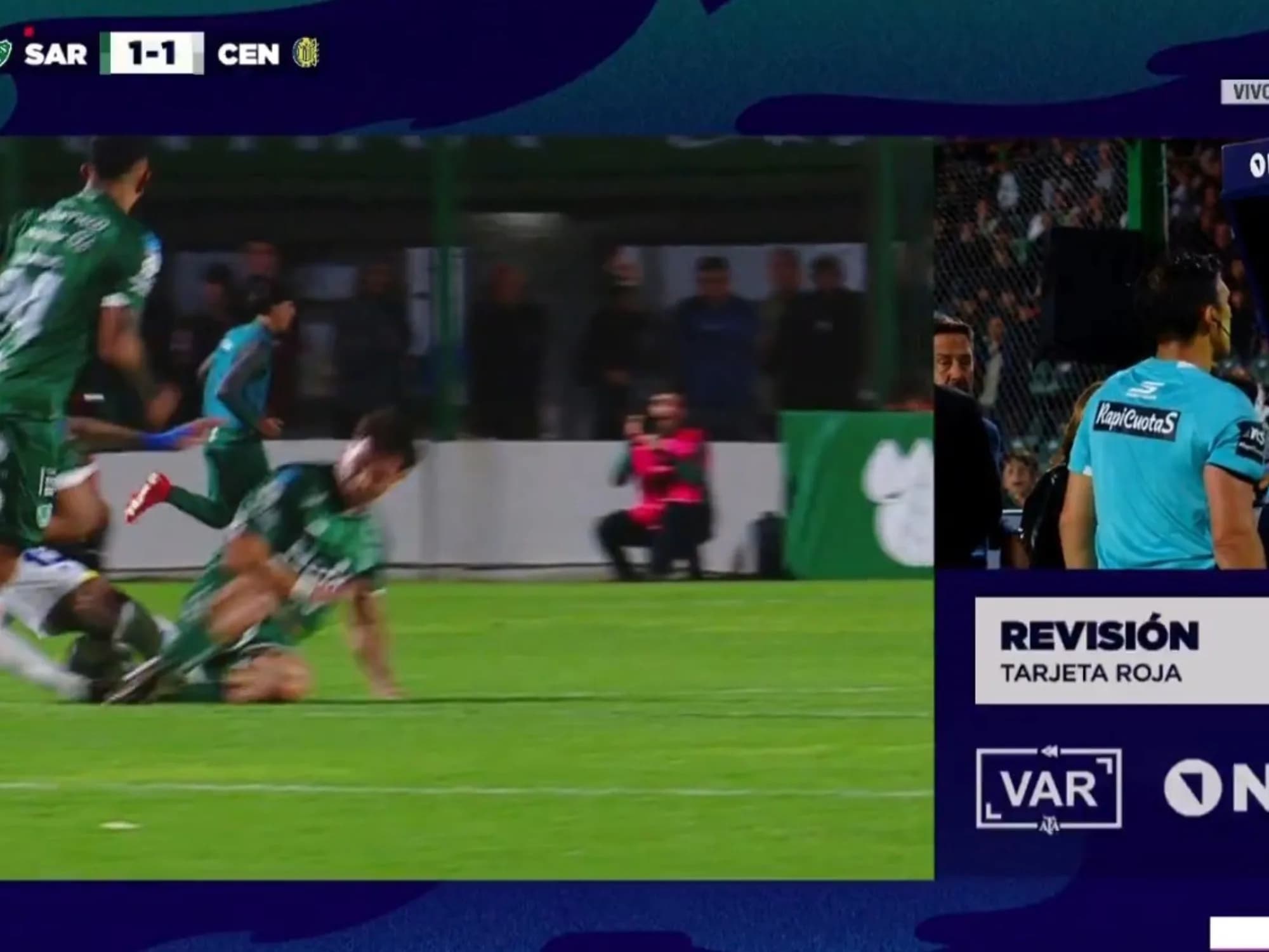 Video: la polémica expulsión que puede determinar un campeonato