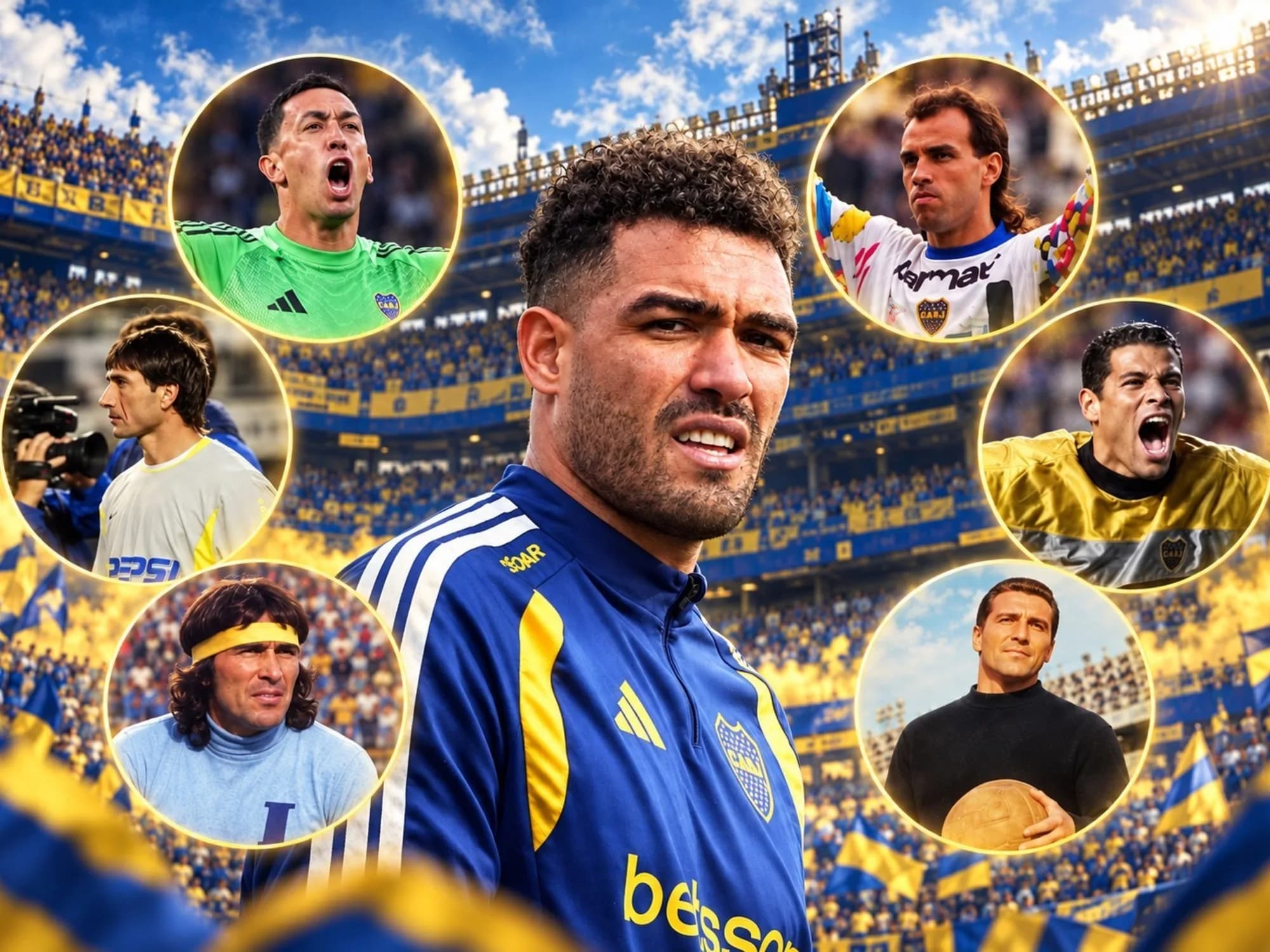 Súper Montero: la primera vez del arquero de Boca contra River y cómo les fue a los grandes de la historia