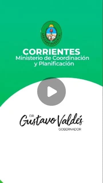 Portada de video: "✨ La gestión de nuestro gobernador @gustavovaldesok ha pensado en la energía limpia y sustentable para estar en arm...