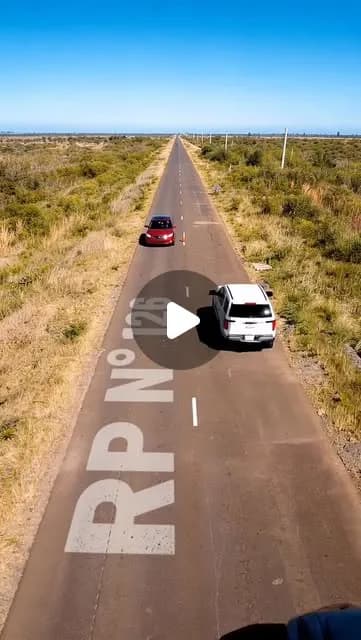 Portada de video: "Caminos más seguros con la fuerza de lo nuestro ️ Avanzamos con los trabajos de bacheo en la Ruta Provincial 126, me...