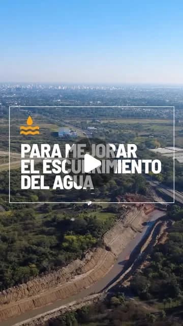 Portada de video: "Prevenimos para cuidar a nuestros vecinos El Niño ya llegó y los trabajos realizados en canales y arroyos ya están d...