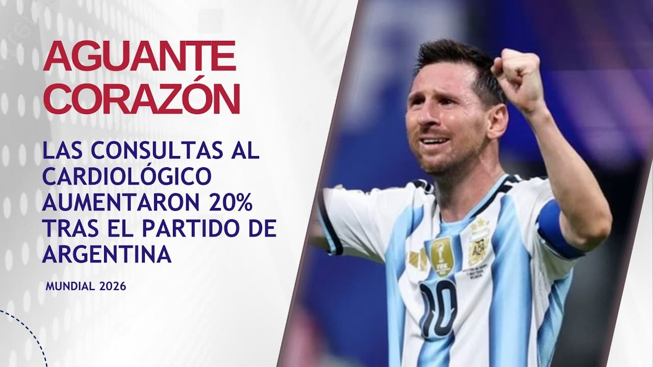 Portada de video: Cinco errores que cometemos cuando juega Argentina y ponen en riesgo la salud